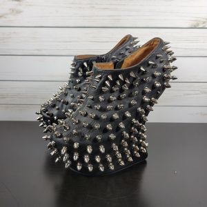 Jefrey Campbell Handmade Havana Dusk Spike Booties